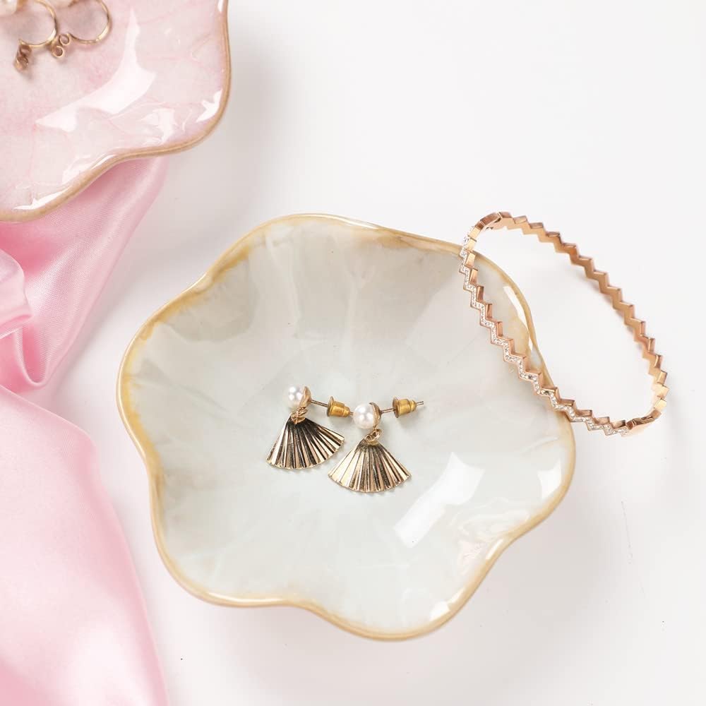Ceramic jewelry dish,gifts for women White
